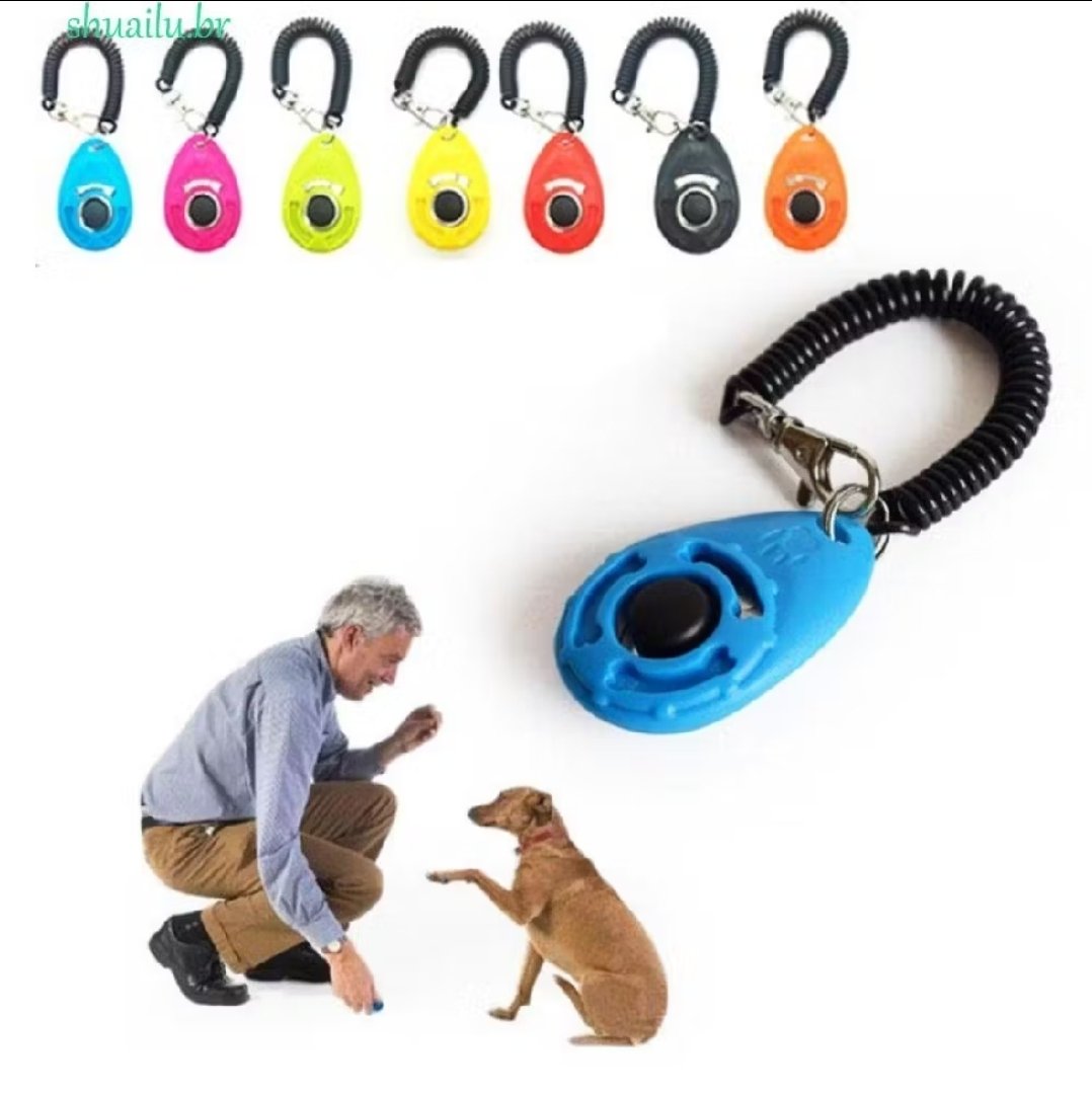 Clicker de Adestramento com Mola